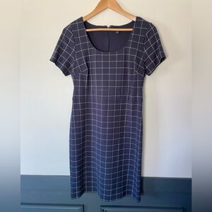 Ann Taylor Windowpane Dress